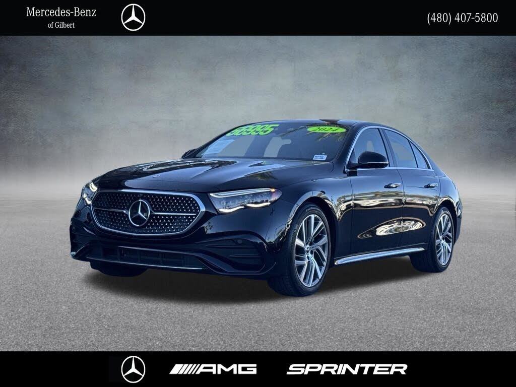 2024 Mercedes-Benz E-Class E 350 4MATIC