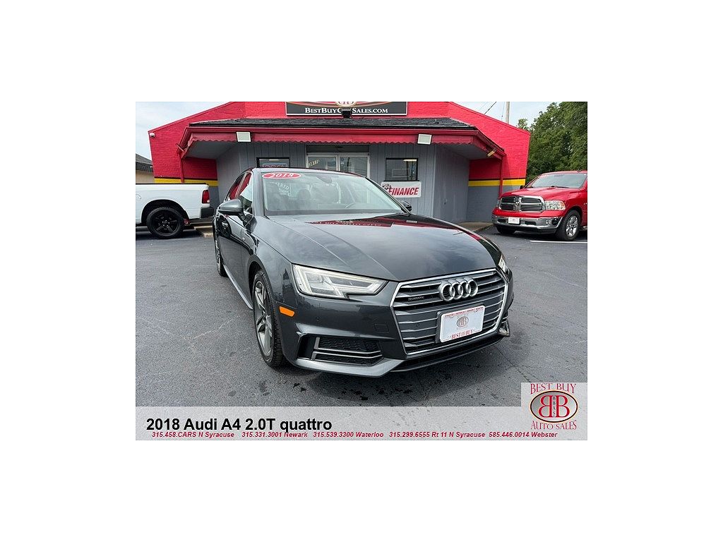 2018 Audi A4 2.0 TFSI Premium Plus quattro