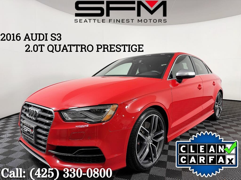 2016 Audi S3 2.0T Prestige quattro
