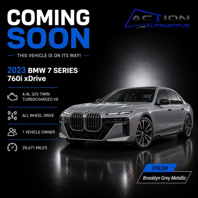 2023 BMW 7 Series 760i xDrive