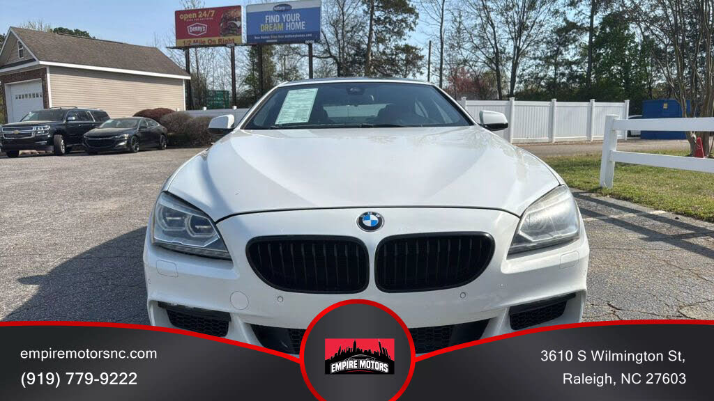 2015 BMW 6 Series 650i