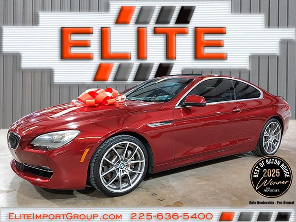 2012 BMW 6 Series 640i
