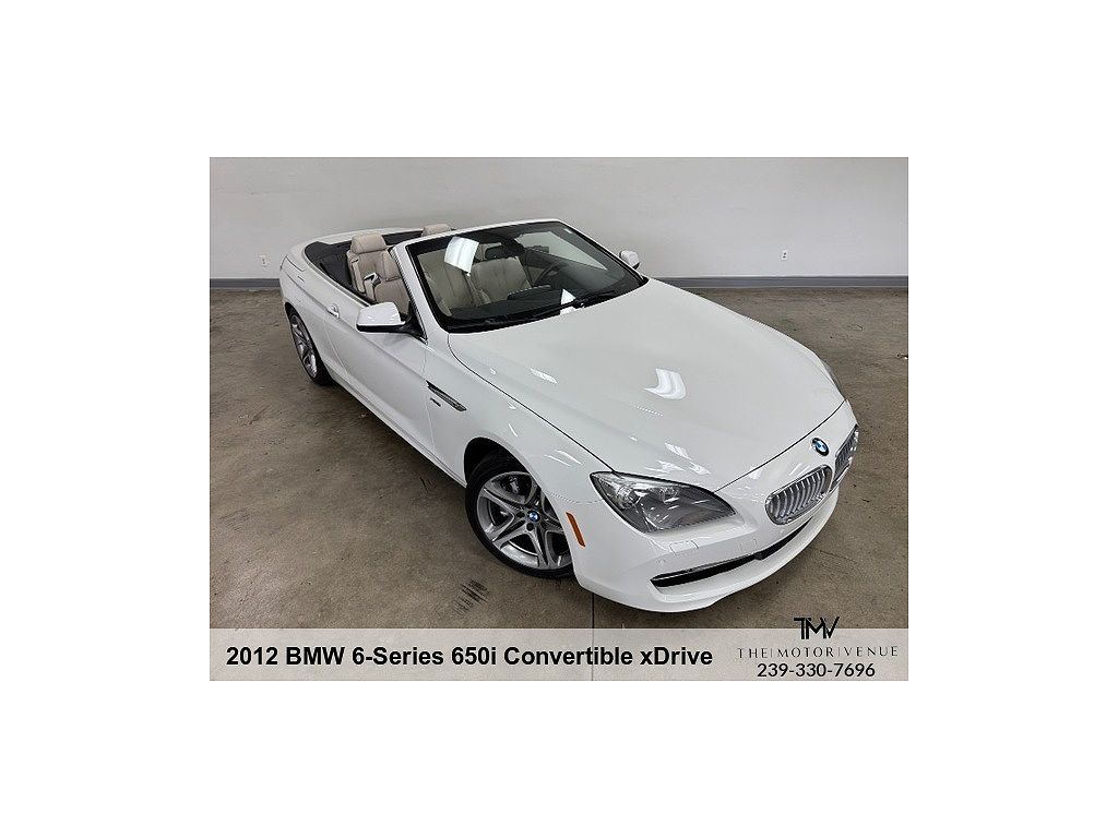 2012 BMW 6 Series 650i xDrive