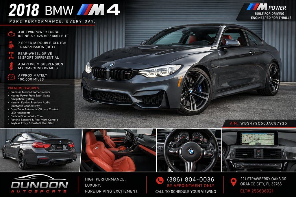 2018 BMW M4