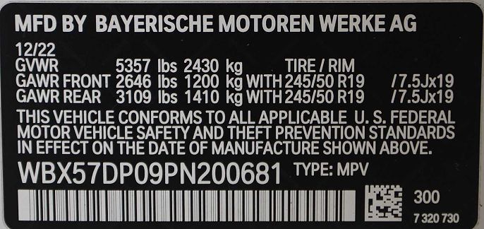 BMW X3 xDrive30i 2023 — миниатюра 10