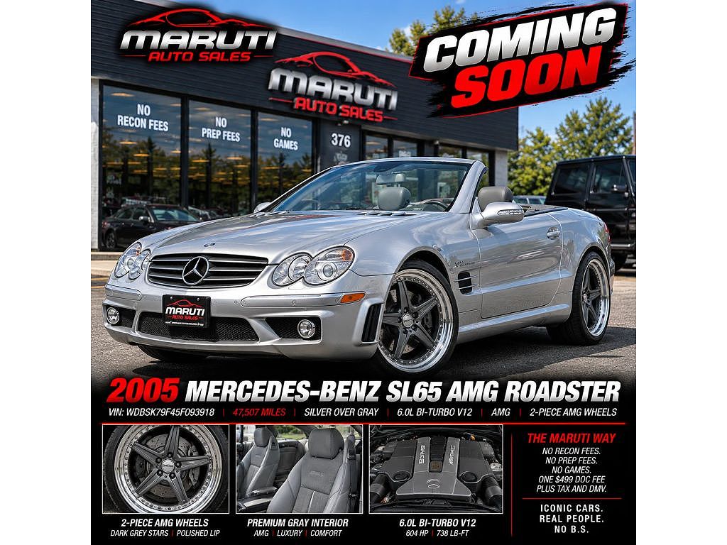 2005 Mercedes-Benz SL-Class SL65 AMG