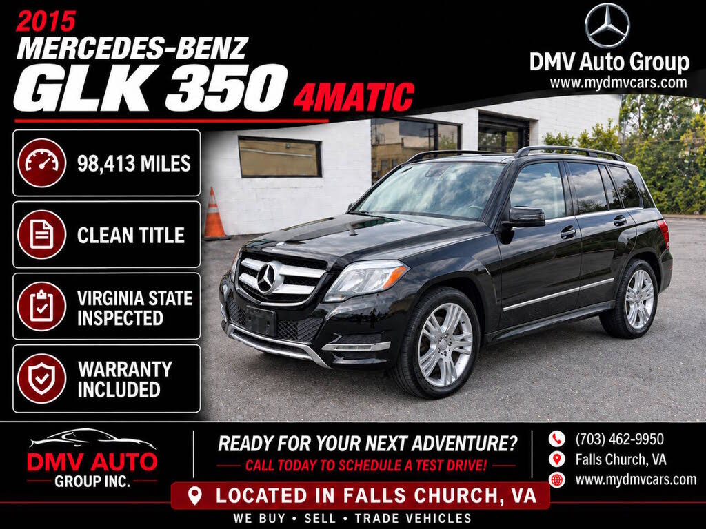 2015 Mercedes-Benz GLK GLK 350 4MATIC