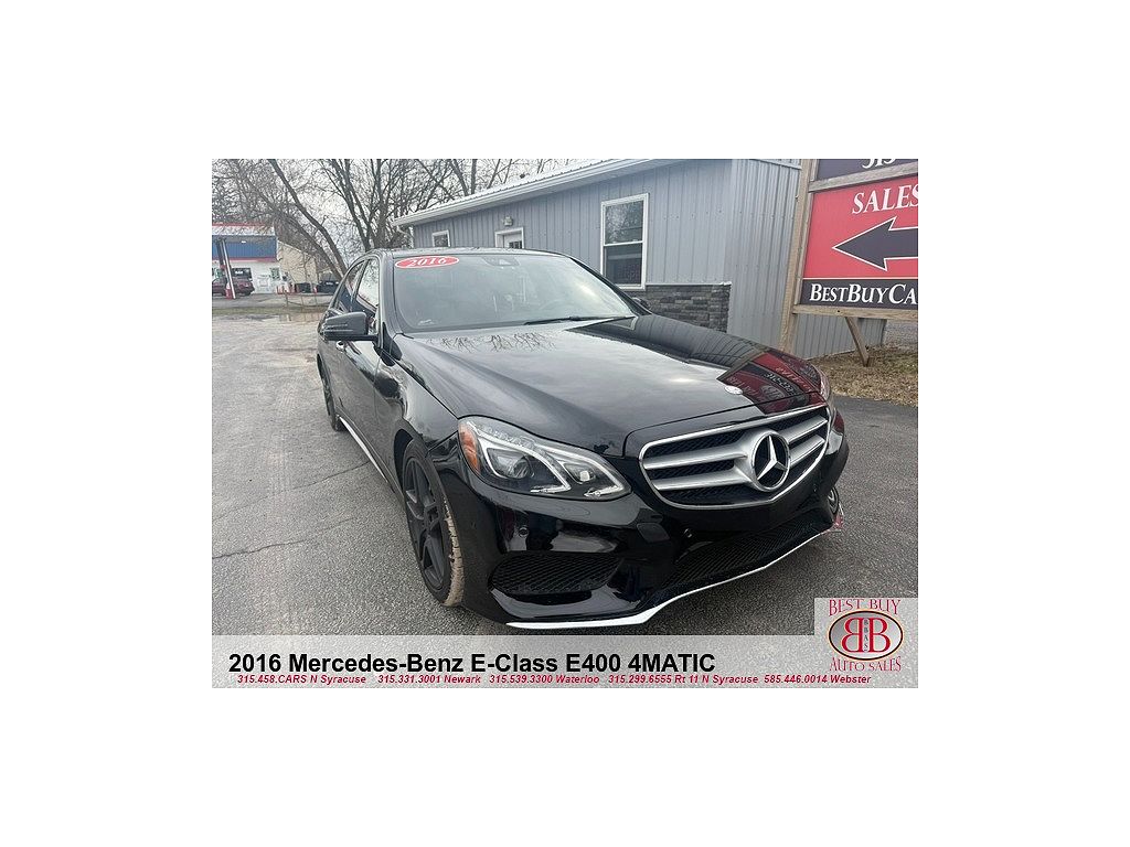 2016 Mercedes-Benz E-Class E 400 4MATIC