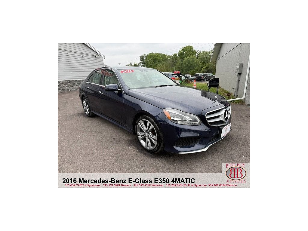 2016 Mercedes-Benz E-Class E 350 Luxury 4MATIC