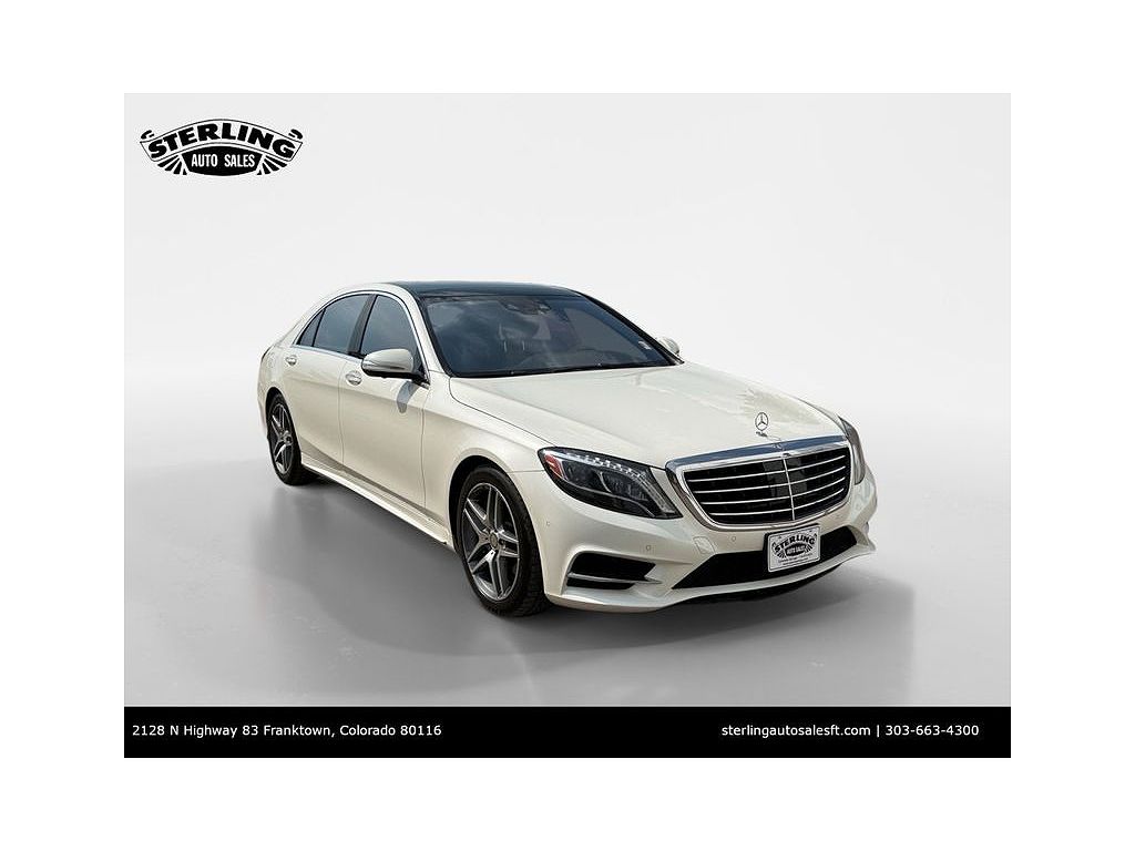 2016 Mercedes-Benz S-Class S 550 4MATIC