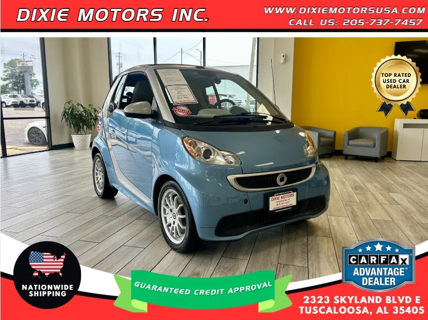 2013 smart fortwo passion cabriolet