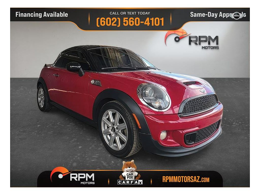 2013 Mini Cooper Coupe S