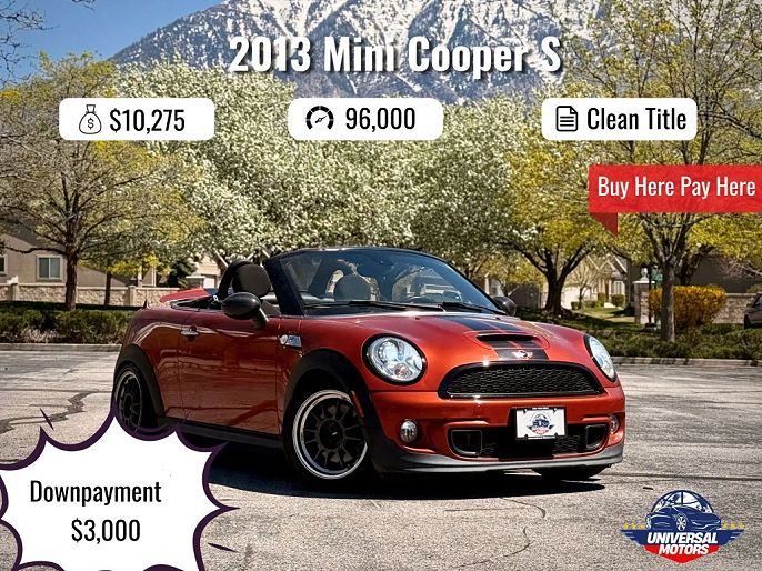 2013 MINI Cooper Roadster S