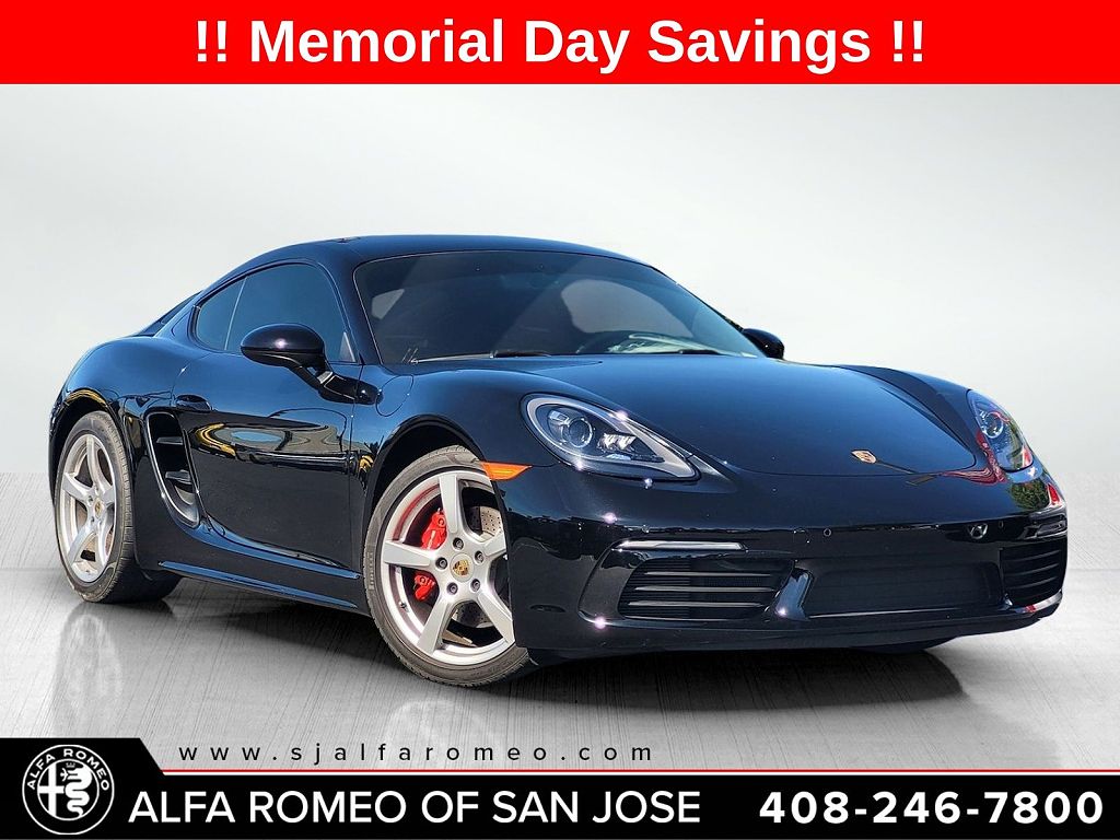 2017 Porsche 718 Cayman S