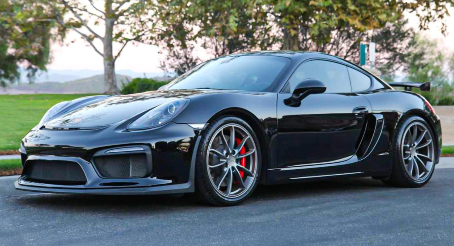 2016 Porsche Cayman GT4 BUCKET SEATS - 6 Speed Manual
