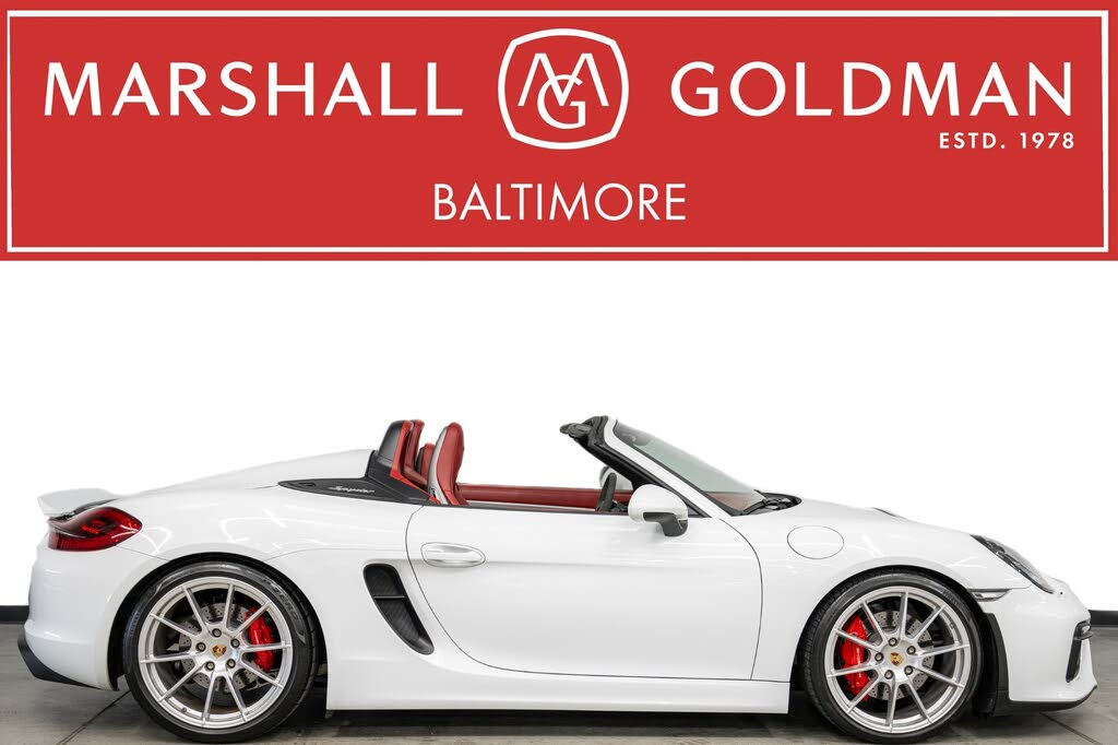 2016 Porsche Boxster Spyder
