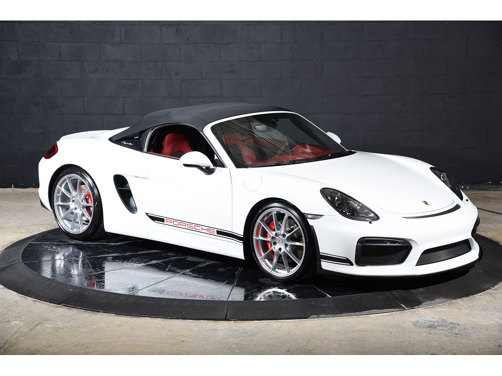2016 Porsche Boxster Spyder