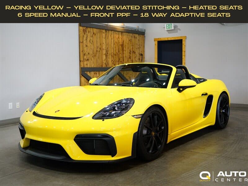 2020 Porsche 718 Boxster Spyder