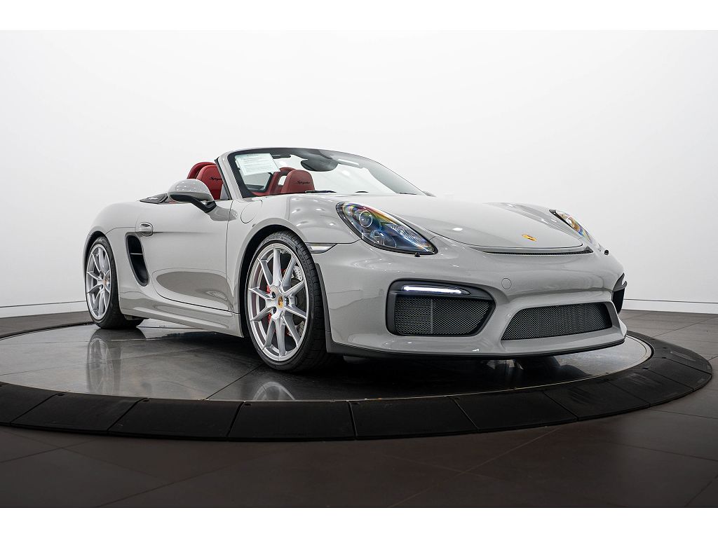 2016 Porsche Boxster Spyder