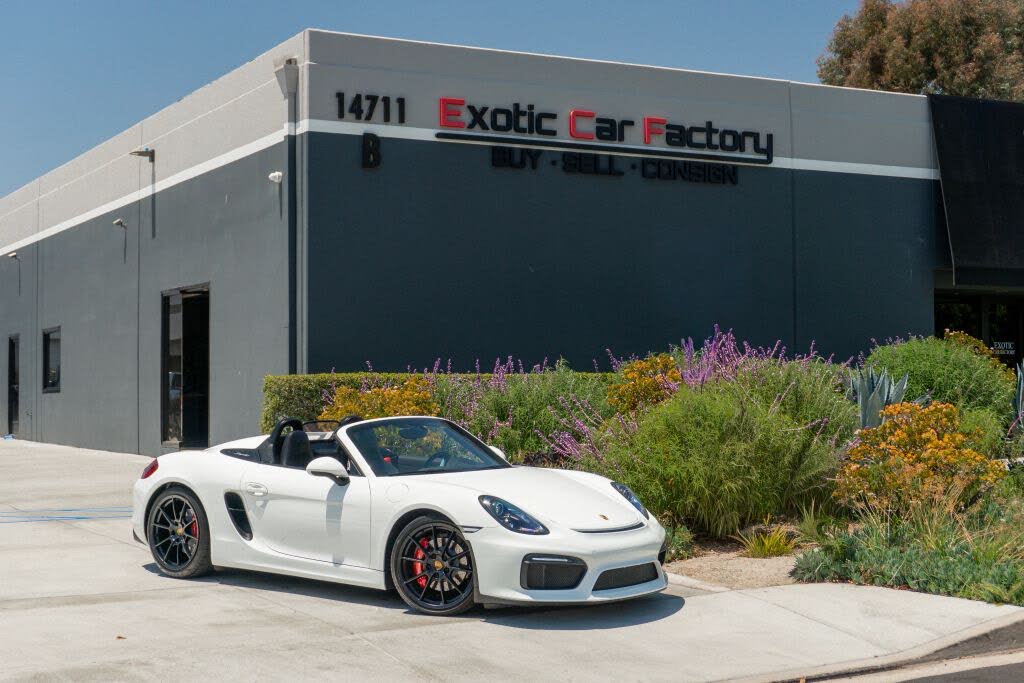 2016 Porsche Boxster Spyder