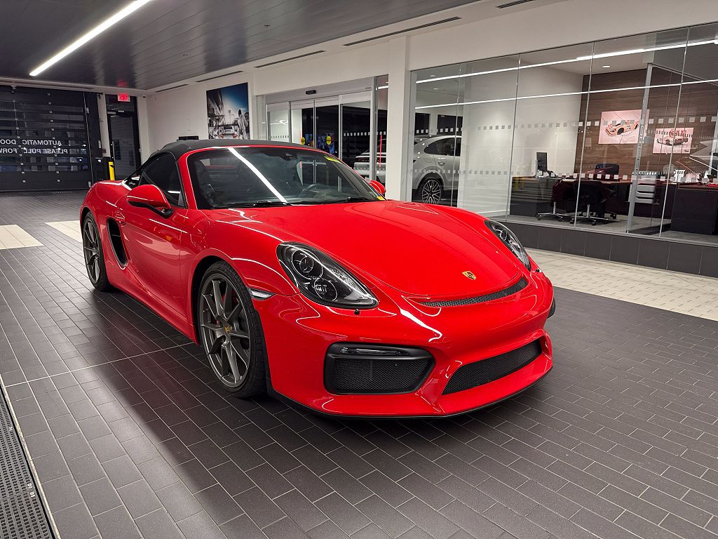 2016 Porsche Boxster Spyder