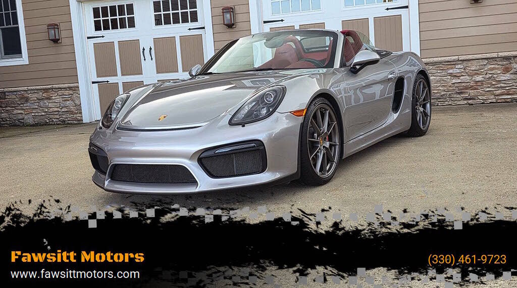 2016 Porsche Boxster Spyder