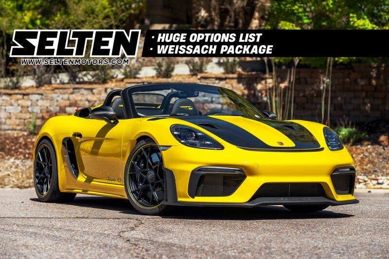 2024 Porsche 718 Boxster Spyder RS
