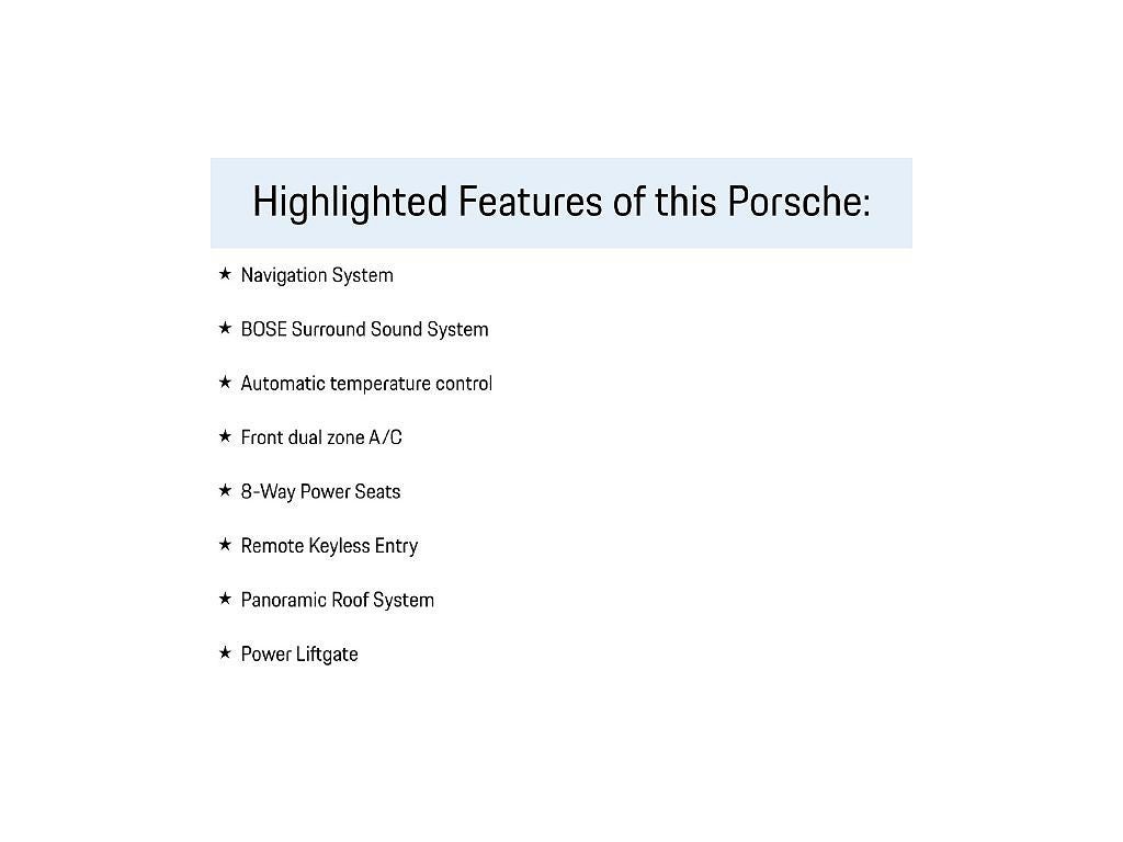 2019 Porsche Cayenne