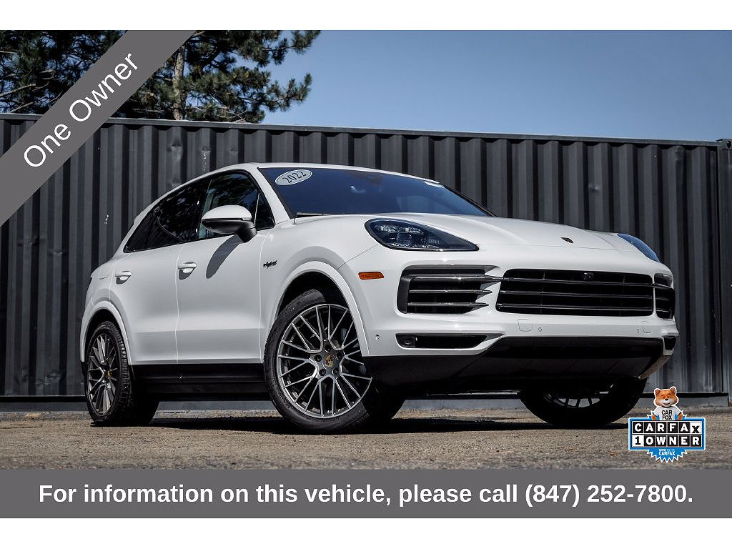 2022 Porsche Cayenne E-Hybrid E-Hybrid