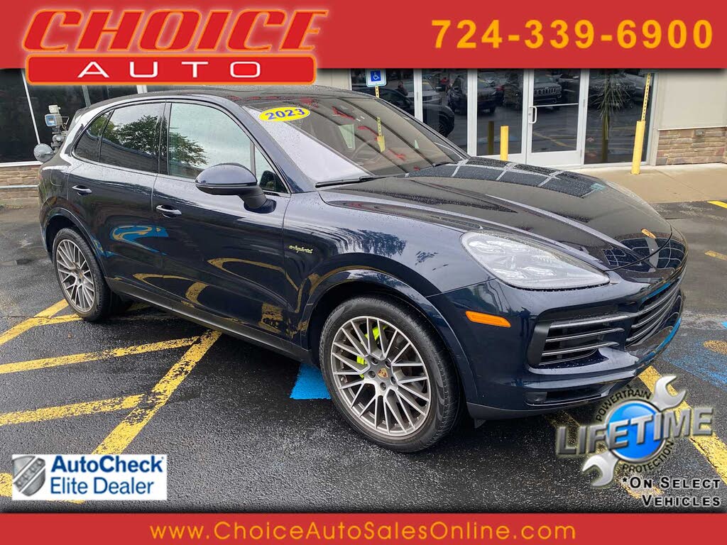 2023 Porsche Cayenne E-Hybrid Platinum Edition
