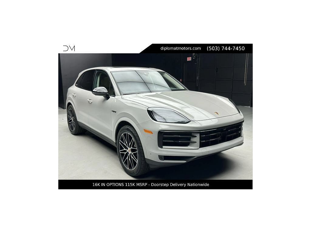 2025 Porsche Cayenne E-Hybrid