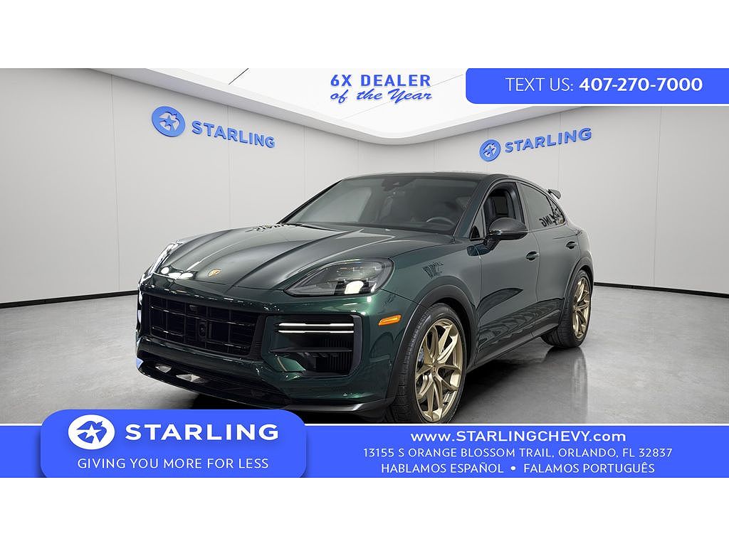 2025 Porsche Cayenne Coupe Turbo GT