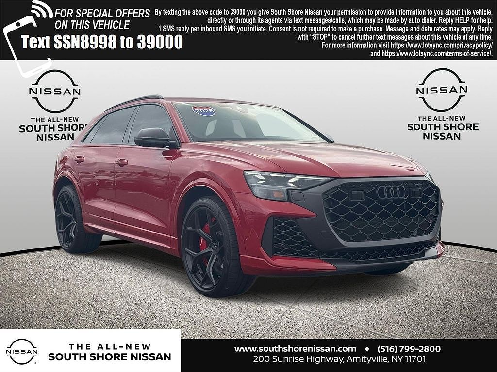 2025 Audi RS Q8 performance