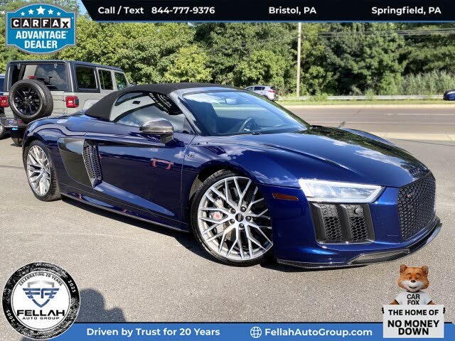 2018 Audi R8 V10 plus quattro Spyder