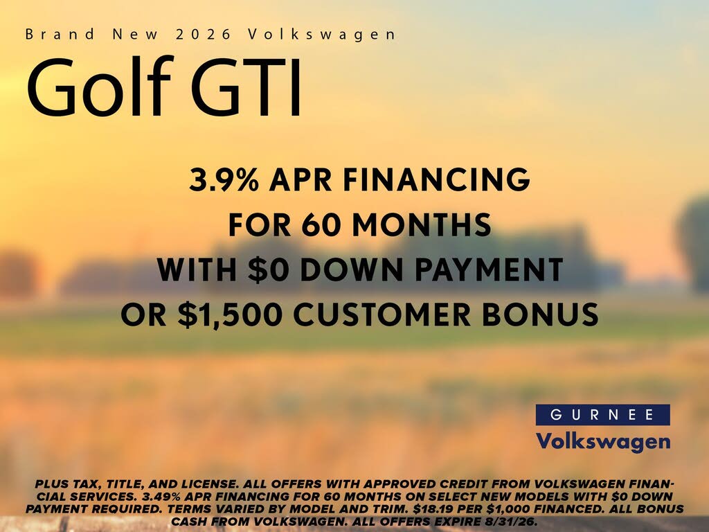 2026 Volkswagen Golf GTI SE
