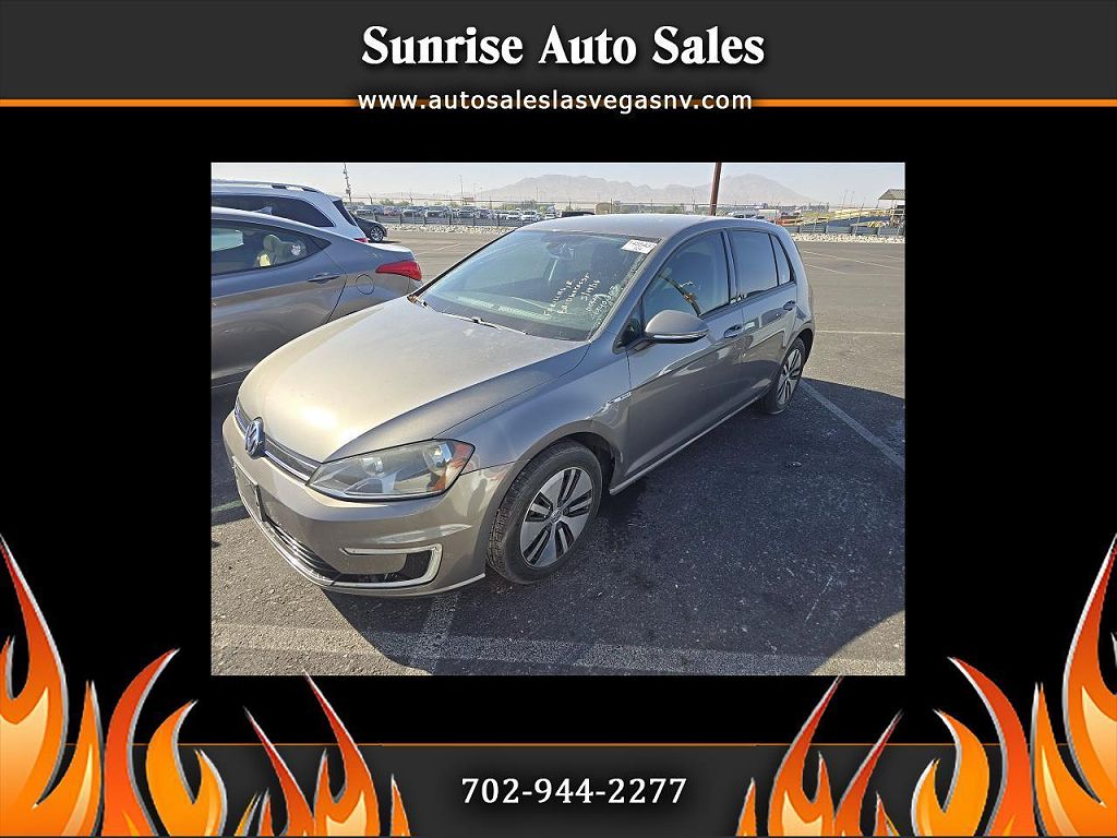 2016 Volkswagen e-Golf SE