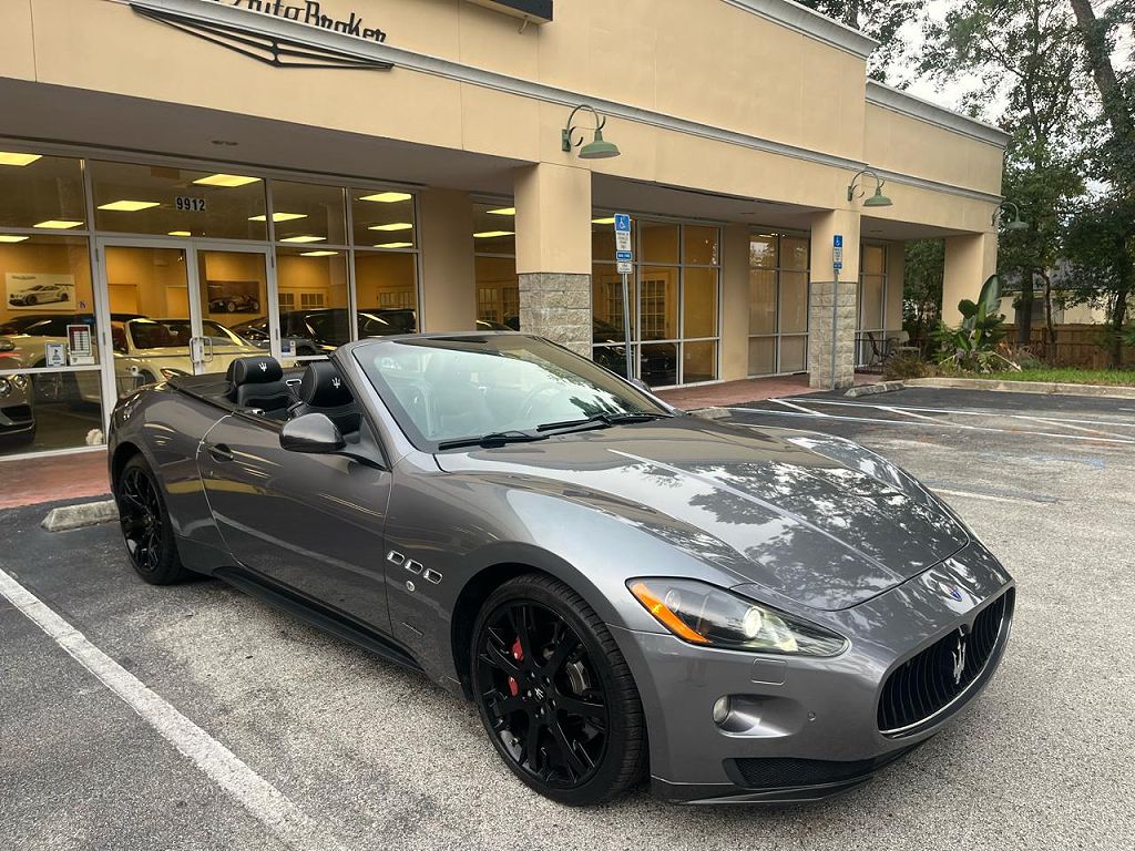 2012 Maserati GranTurismo Convertible Sport