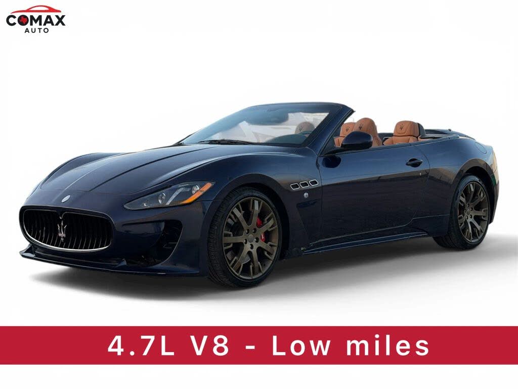 2015 Maserati GranTurismo Convertible Sport