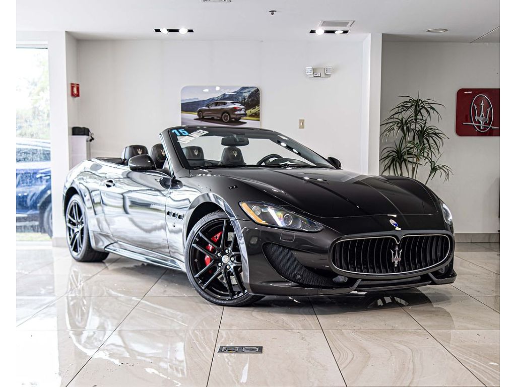 2015 Maserati Granturismo Convertible Sport