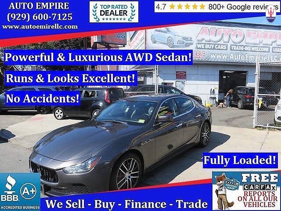 2016 Maserati Ghibli S Q4