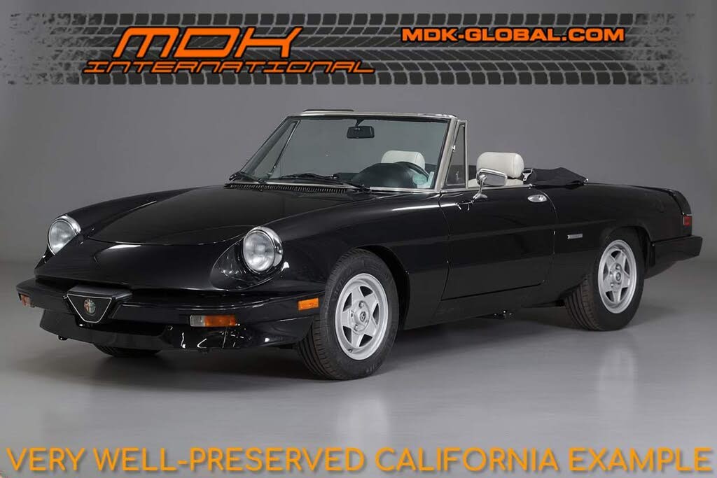 1986 Alfa Romeo Spider Veloce