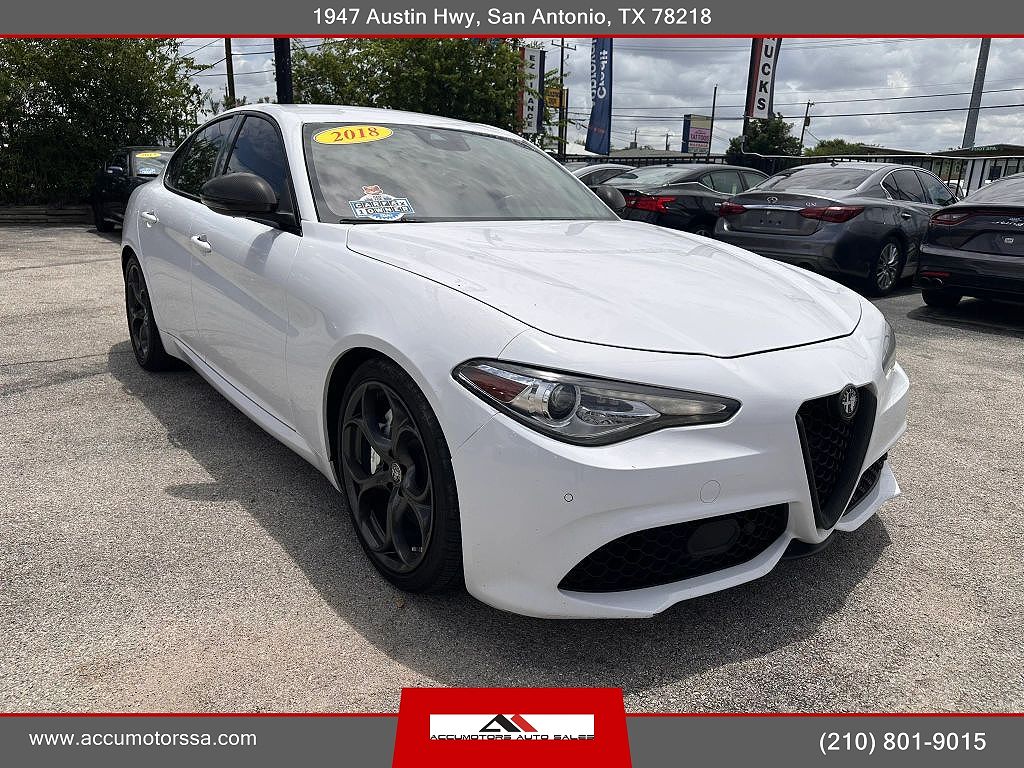 2018 Alfa Romeo Giulia Ti Lusso