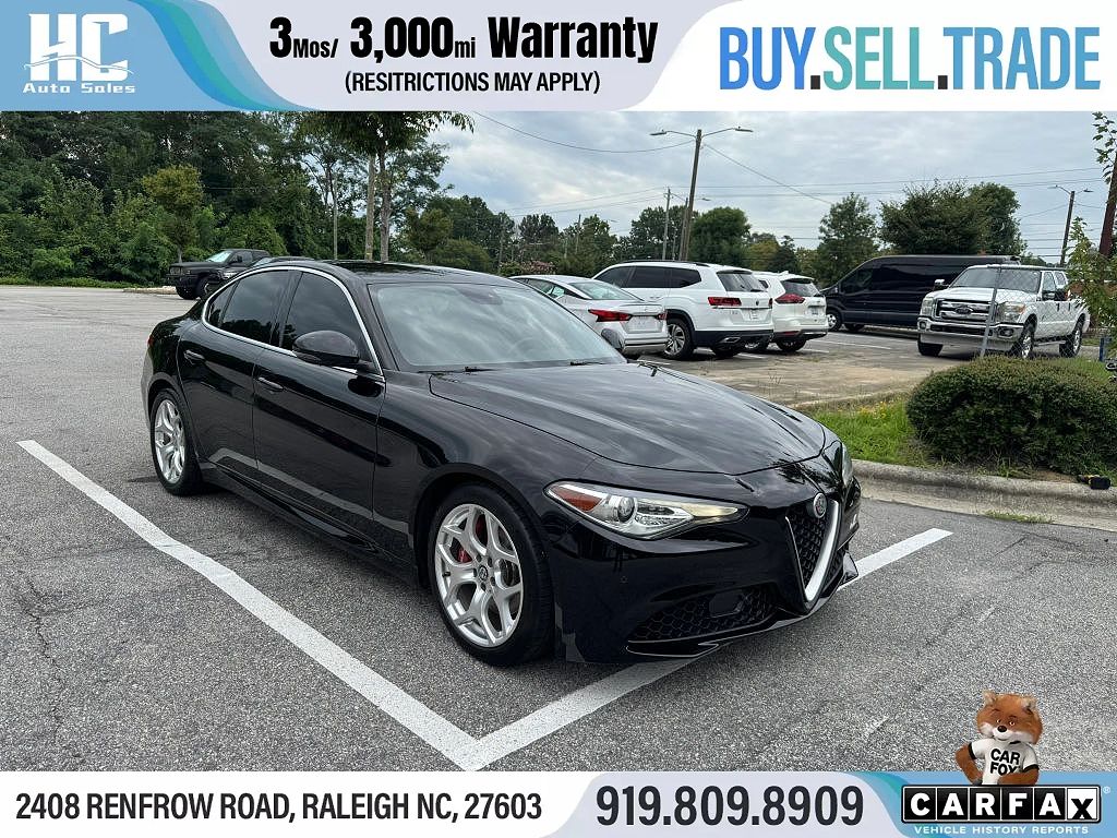 2018 Alfa Romeo Giulia Ti Lusso