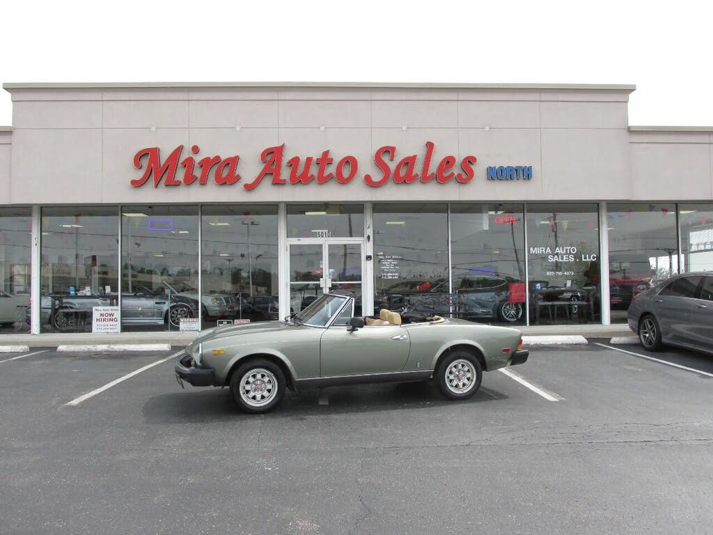 1982 Fiat 124 Spider Spider