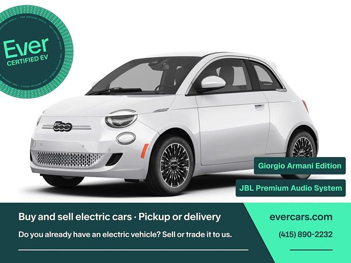 2025 Fiat 500e Giorgio Armani