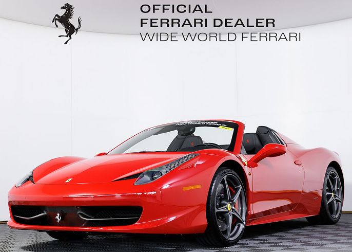 2014 Ferrari 458 Italia Spider