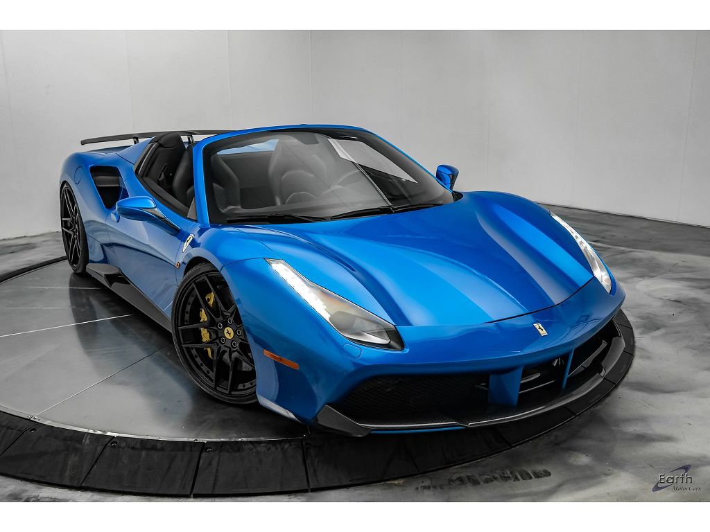 2017 Ferrari 488 Spider Special Order Over $56,000 In Factory Options