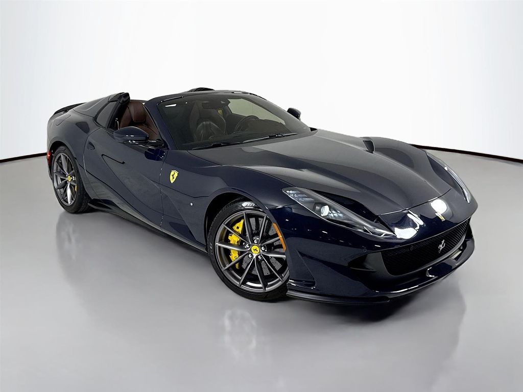 2021 Ferrari 812 GTS Full Electric Seats Leather Console Shields Camera