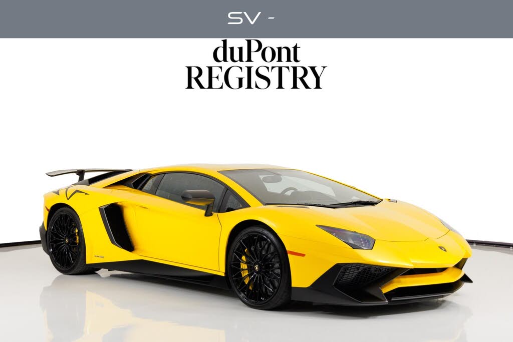2016 Lamborghini Aventador LP 750-4 Superveloce
