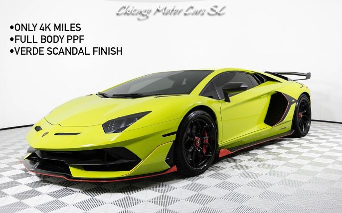2019 Lamborghini Aventador SVJ